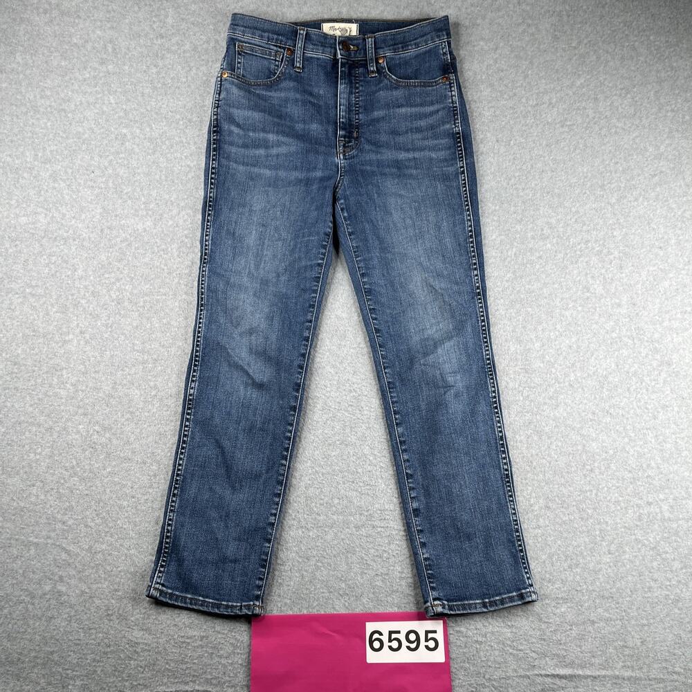 Madewell Denim Jeans Stovepipe Women’s Size 27 Blue Casual